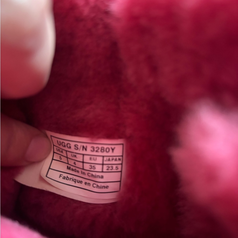Pink Kids Ugg